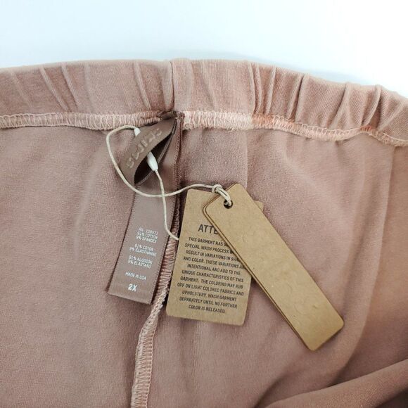 SKIMS High Rise Stretch Outdoor Basic Bike Shorts in Tigers Eye Plus Size 2X - Picture 5 of 5